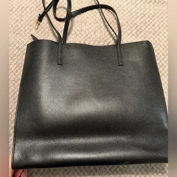 Marc Jacobs Black Tote with Gold Accents - Picture 5 of 8